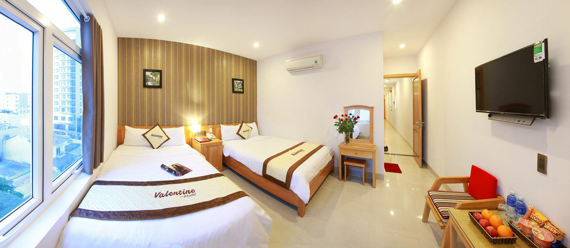 Valentine Hotel Da Nang Bagian luar foto